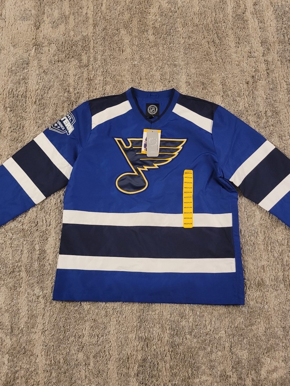 NHL St. Louis Blues, Western Conference Patch Hockey Jersey